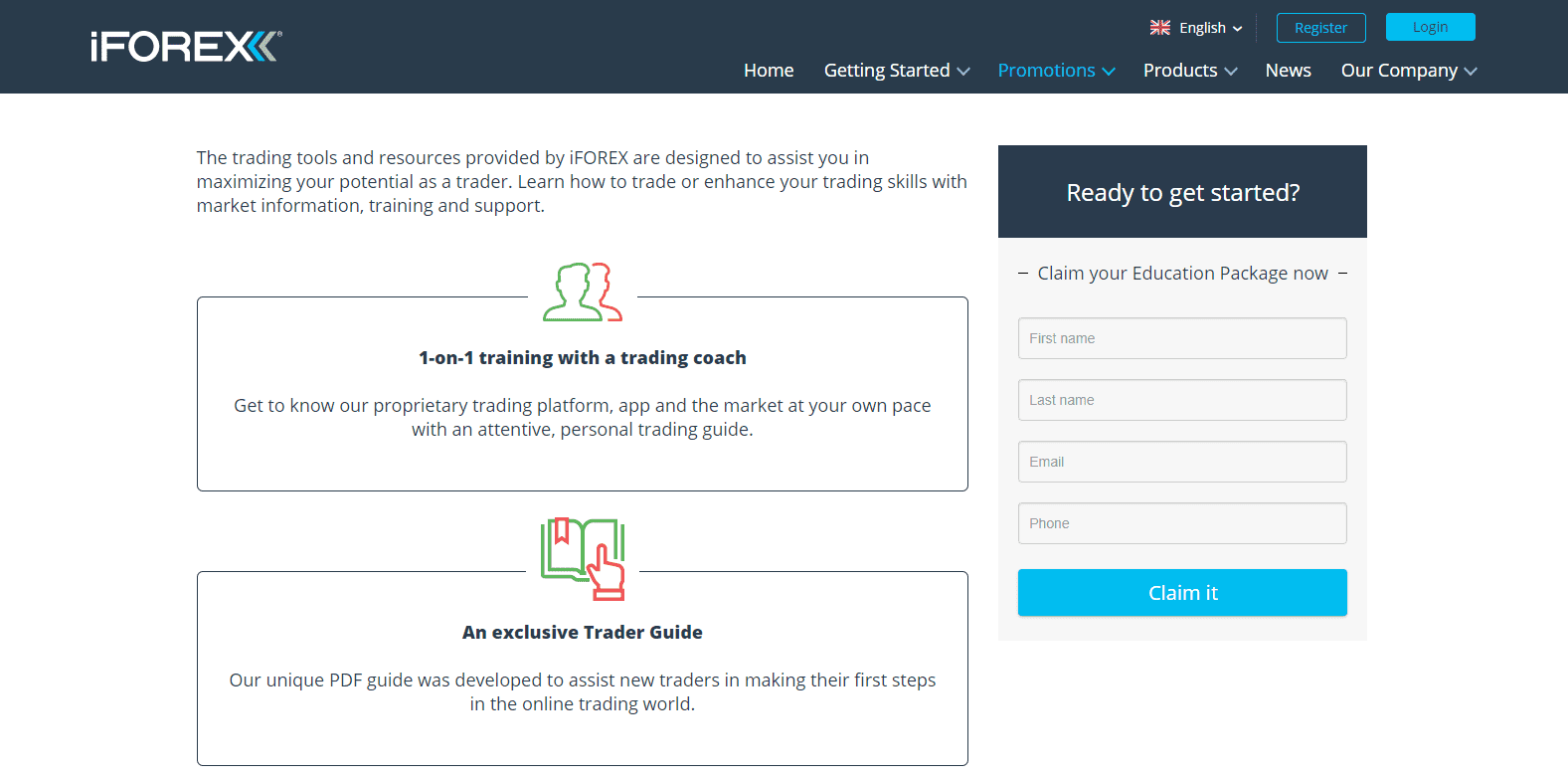 iForex Review education package